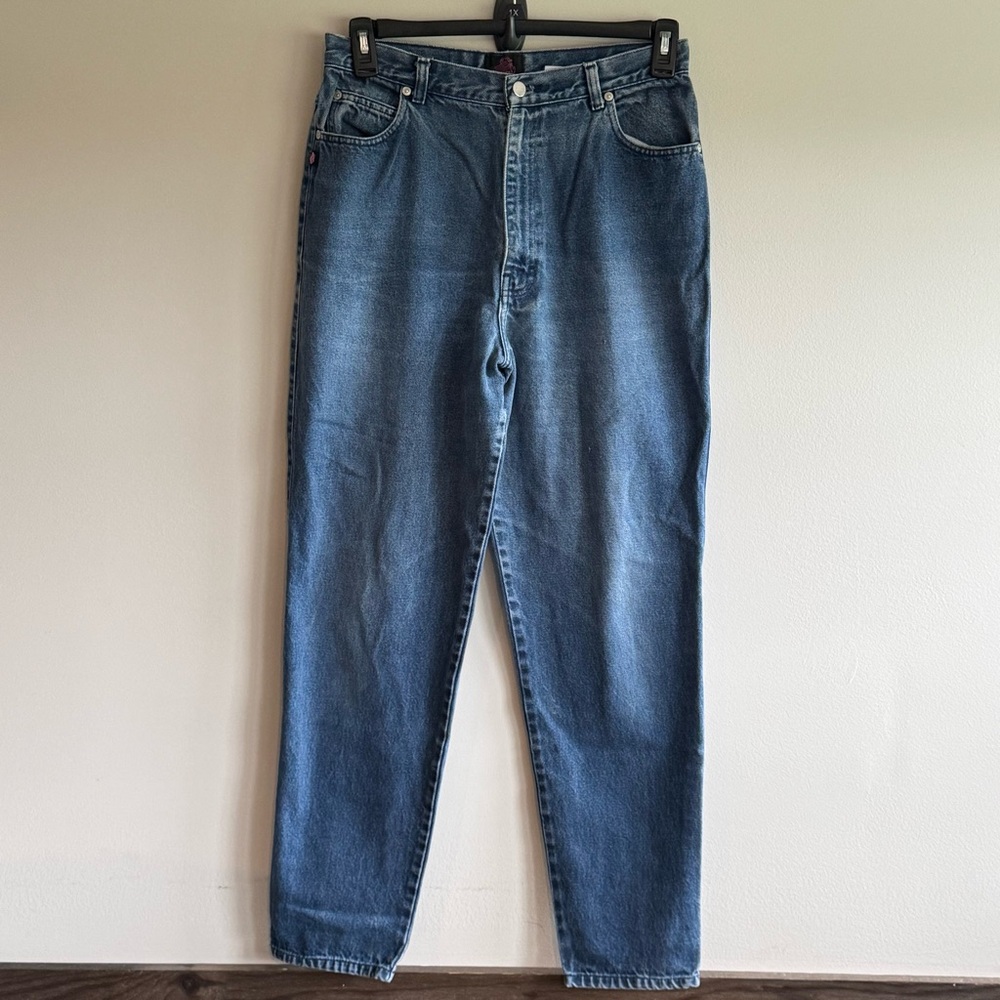 Sasson Vintage Classic Blue Denim Jeans Juniors Size 15/16